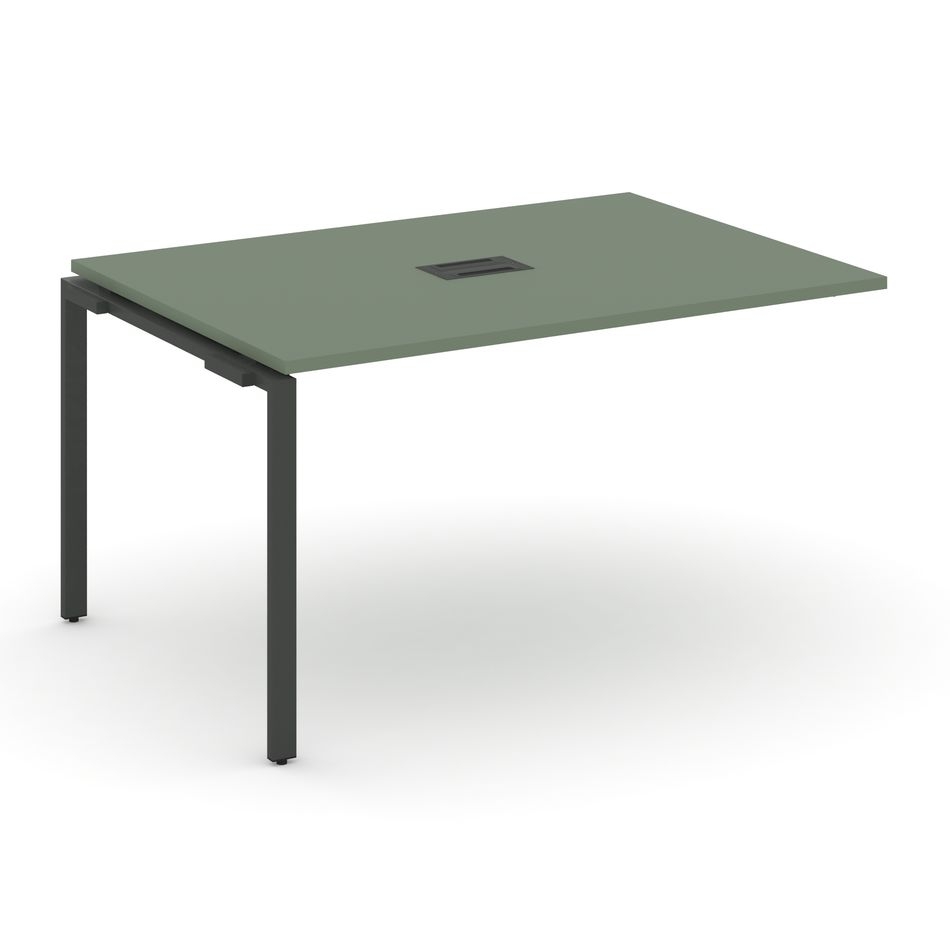 Проходной наборный элемент переговорного стола CONCEPT CN.NPRG-012 Кобо Антрацит