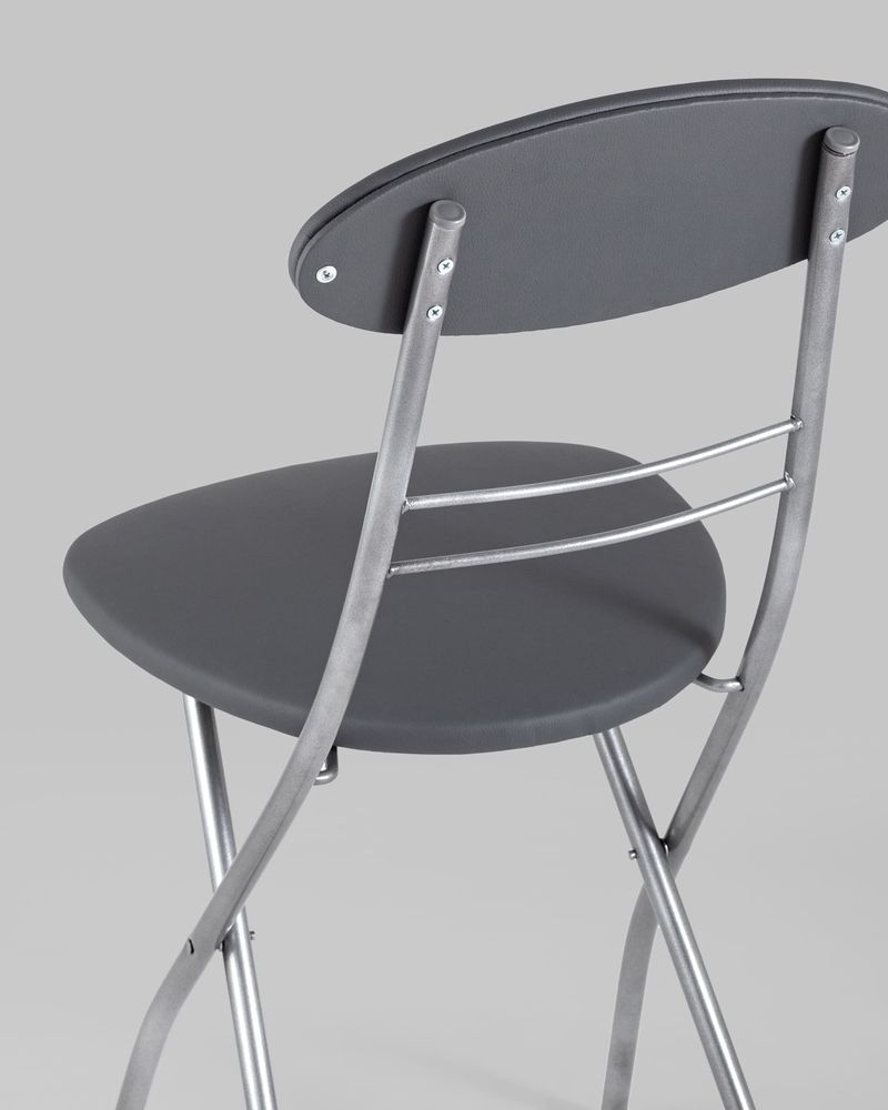 Стул складной М8-01 Компакт Серый