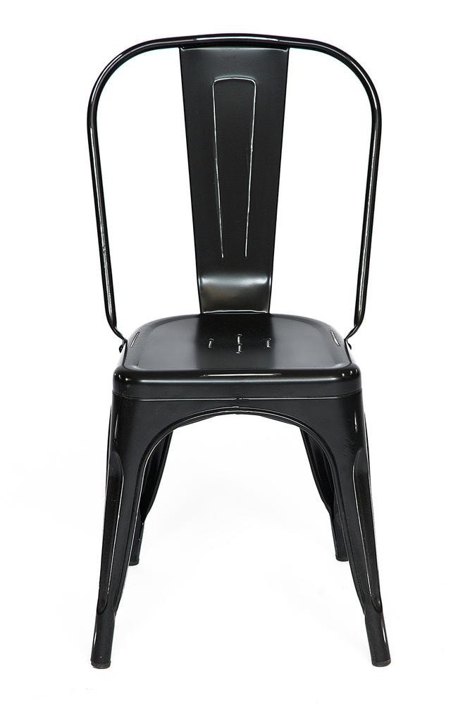 Стул LOFT CHAIR (mod. 012) / 1 шт. в упаковке металл, 45*35*85см, черный/black vintage