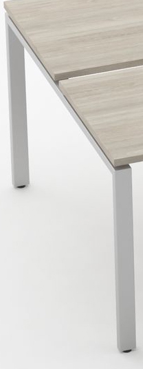 П-образный металлический каркас с траверсами Deka 7.125.18 К Металлик матовый муар