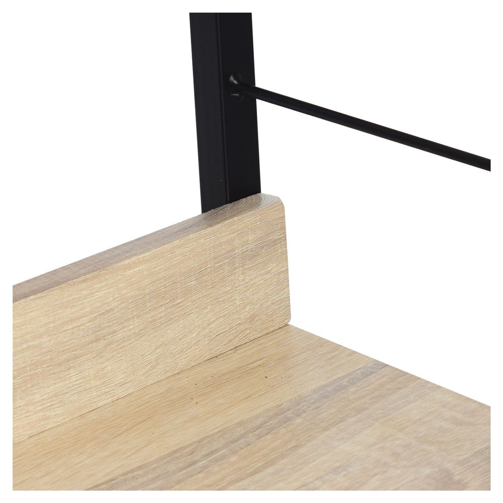 Стеллаж на металлокаркасе BRABIX LOFT SH-003 Дуб натуральный