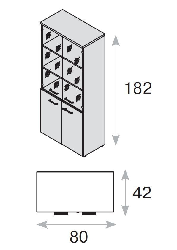 FE/RO Шкаф комбинированный 72H002 V3V2