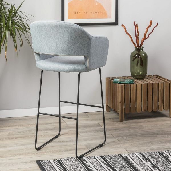 Кресло бар Oscar Б Грей/Линк