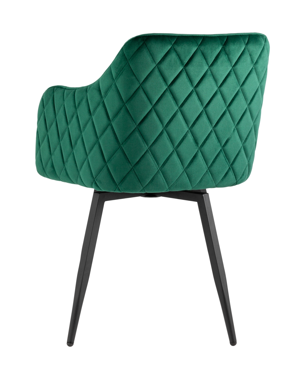 Комплект из двух стульев Ника вращающийся велюр изумрудный 2 шт.