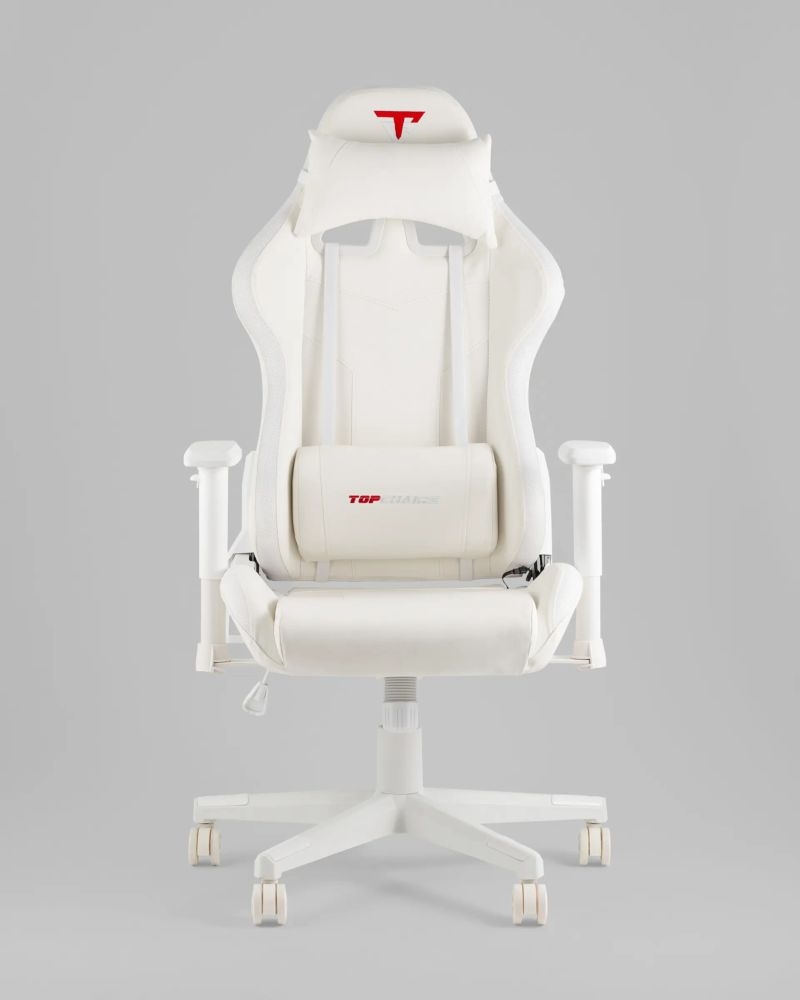 Кресло спортивное с подсветкой TopChairs GMM-080 белый