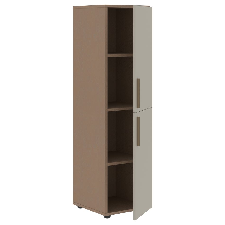 Шкаф-колонка с двумя глухими малыми дверьми (правый) VELION VMCS 40.4 R Аметист Кобра