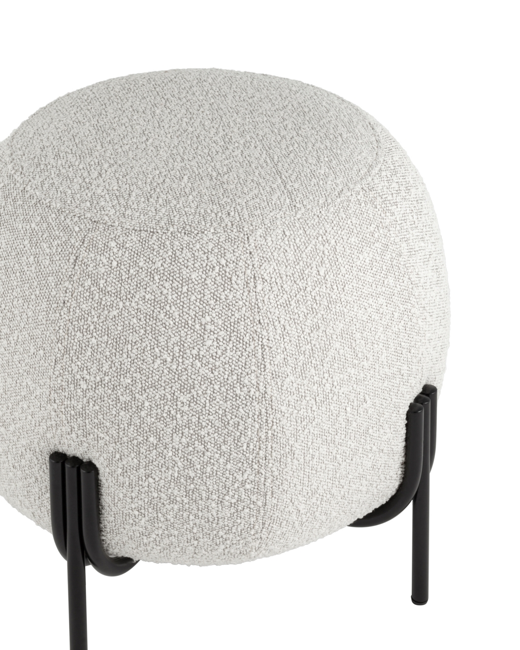 Пуф Флик букле Молочный