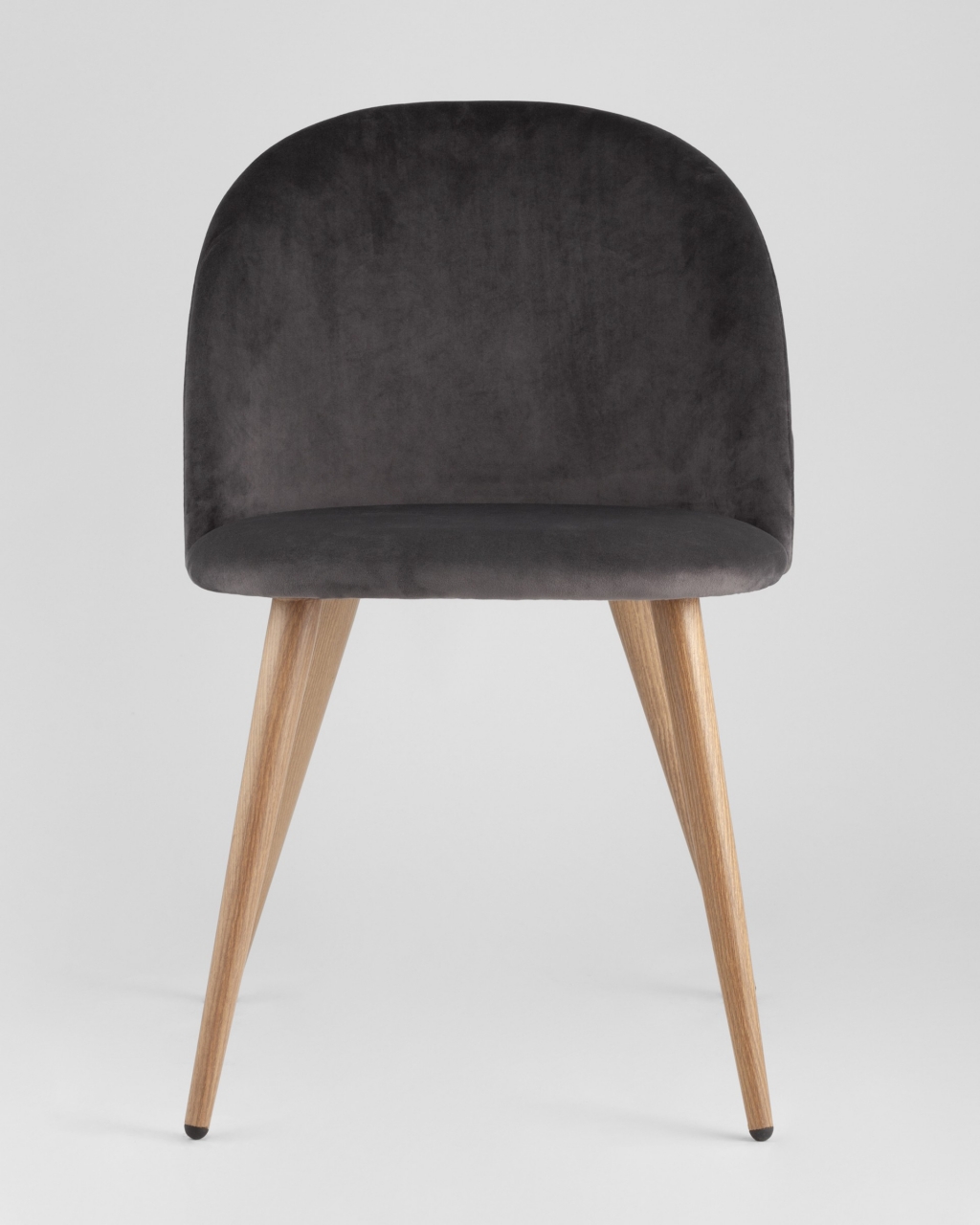 Стул Лион с ромбами Серый