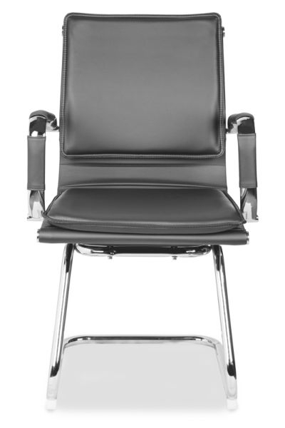 Кресло для посетителей CLG-617 LXH-C Grey