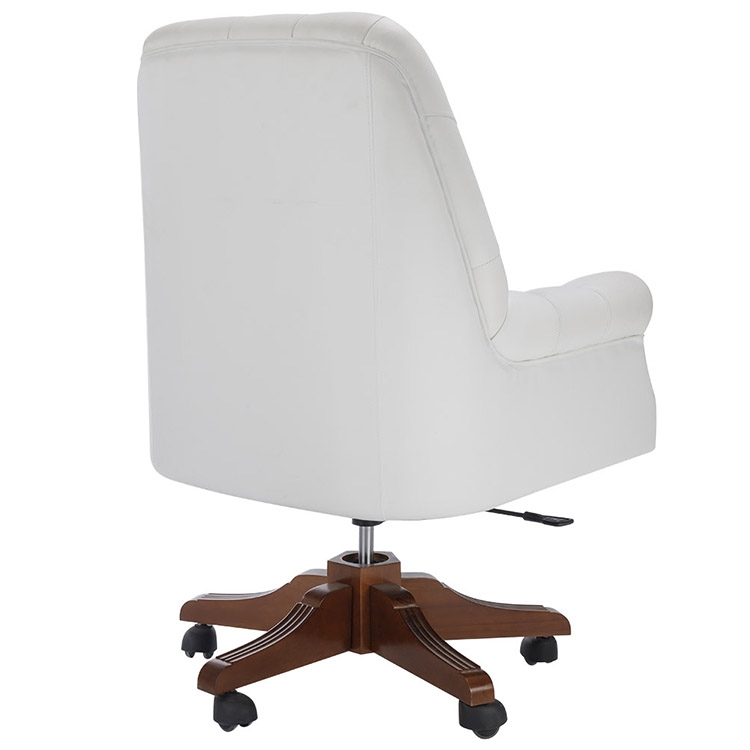 Кресло руководителя Батони Белый 101