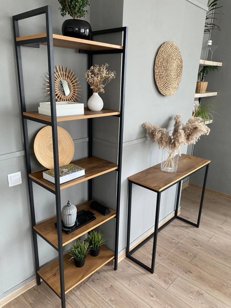 Стеллаж большой 540*340*1800мм Дуб Вотан