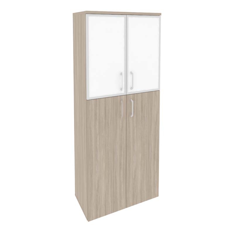 Шкаф высокий широкий ONIX O.ST-1.7R white Дуб Аттик