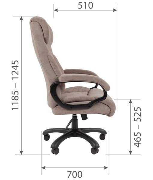 Офисное кресло CHAIRMAN ДОМ (Home) 401 Темно-бежевый