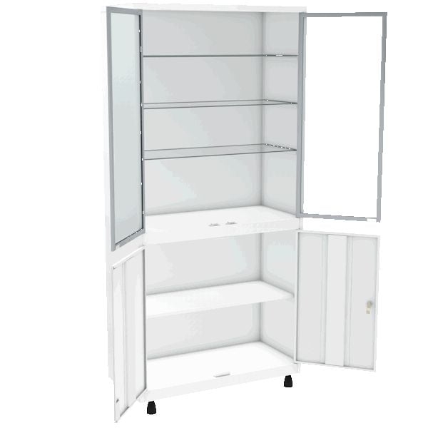 Шкаф медицинский ШМС-2-А-Р