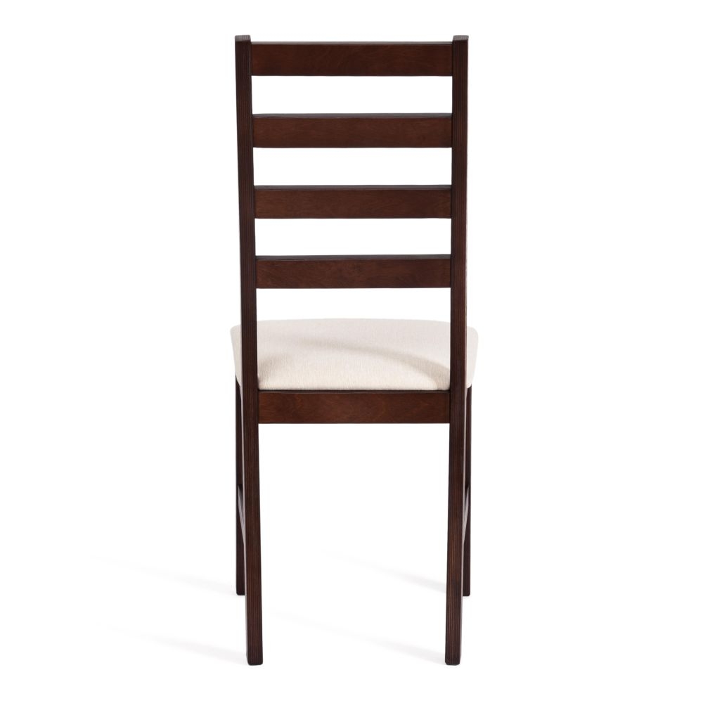 Стул ROSARIO многослойная фанера, 39 х 39 х 99 см, Cappuchino, ткань бежевая (81/10) разобранный