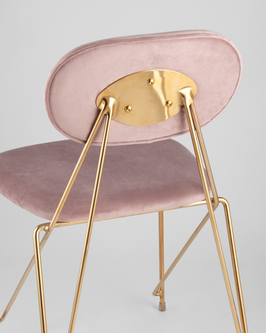 Стул Элис мягкий Розовый