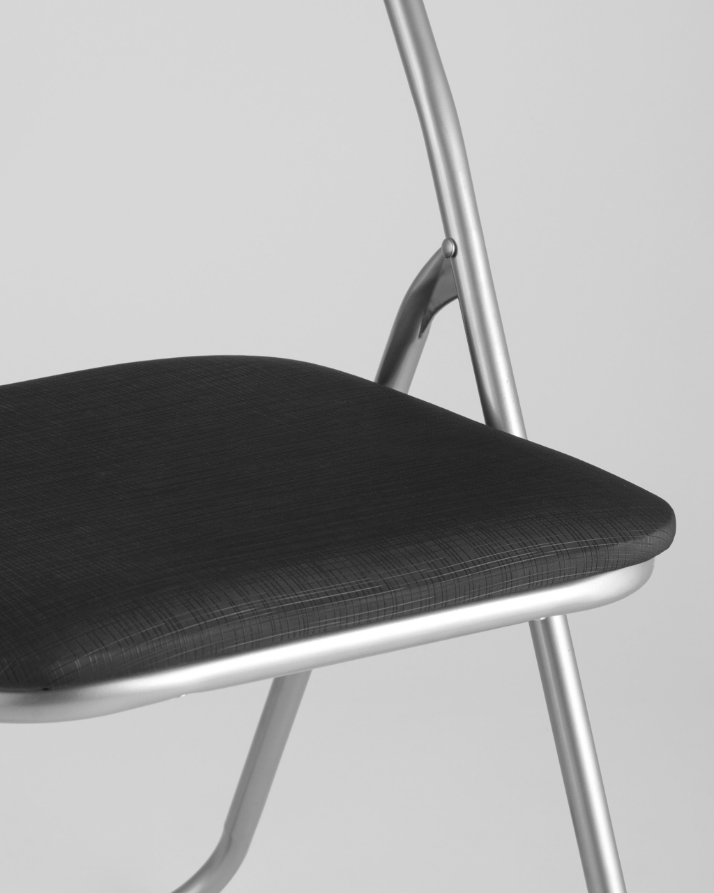 Стул складной Джек экокожа Черный