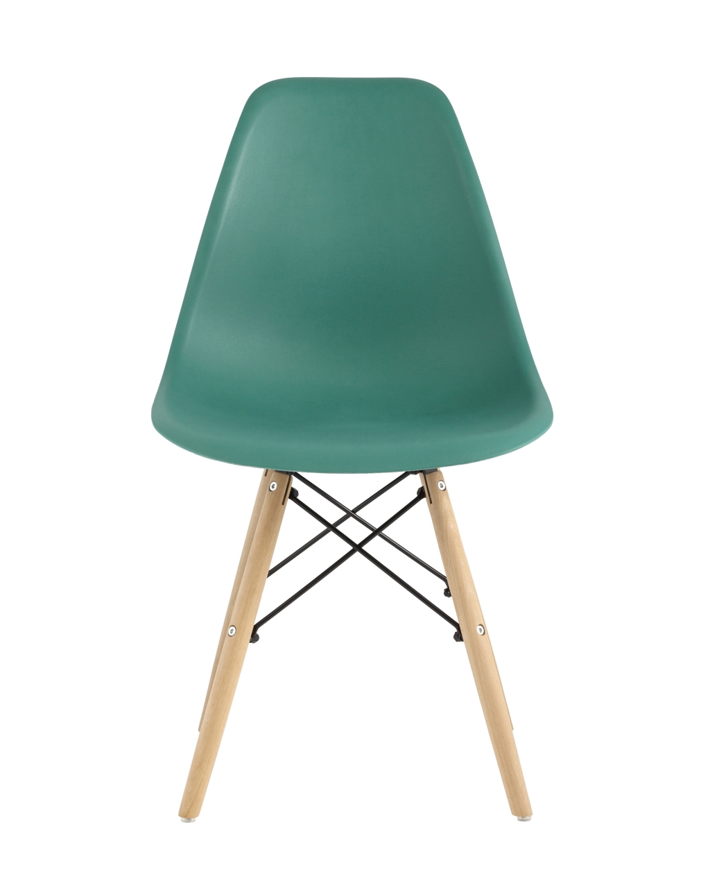 Стул Eames Style DSW серо-зеленый (разборный каркас)