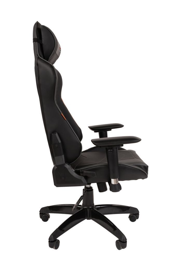 Кресло геймерское CHAIRMAN GAME 44 Черный-серый