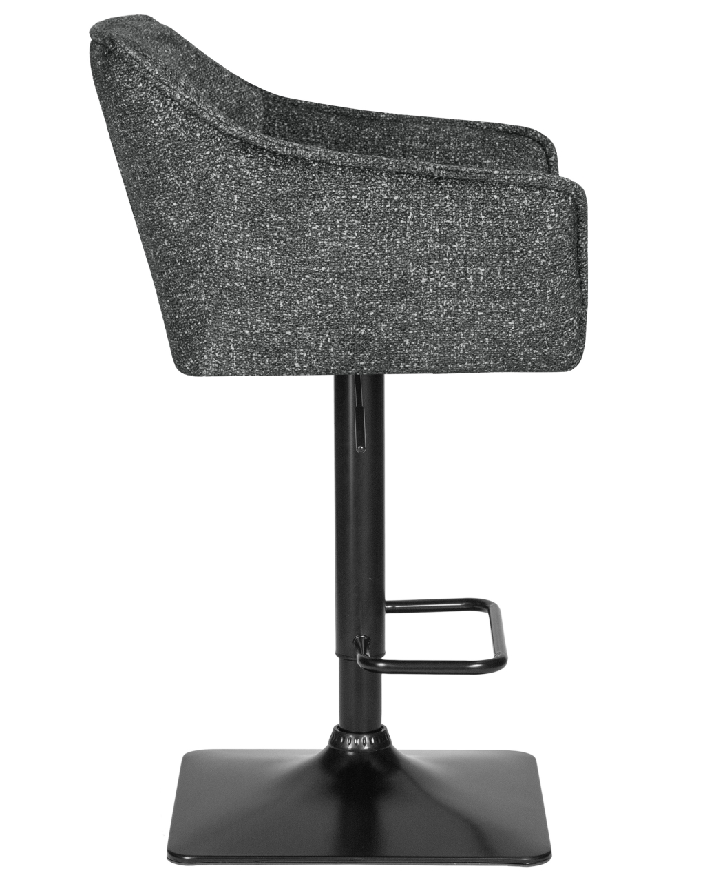 Стул барный DOBRIN RALF (серый твид (LEO11))