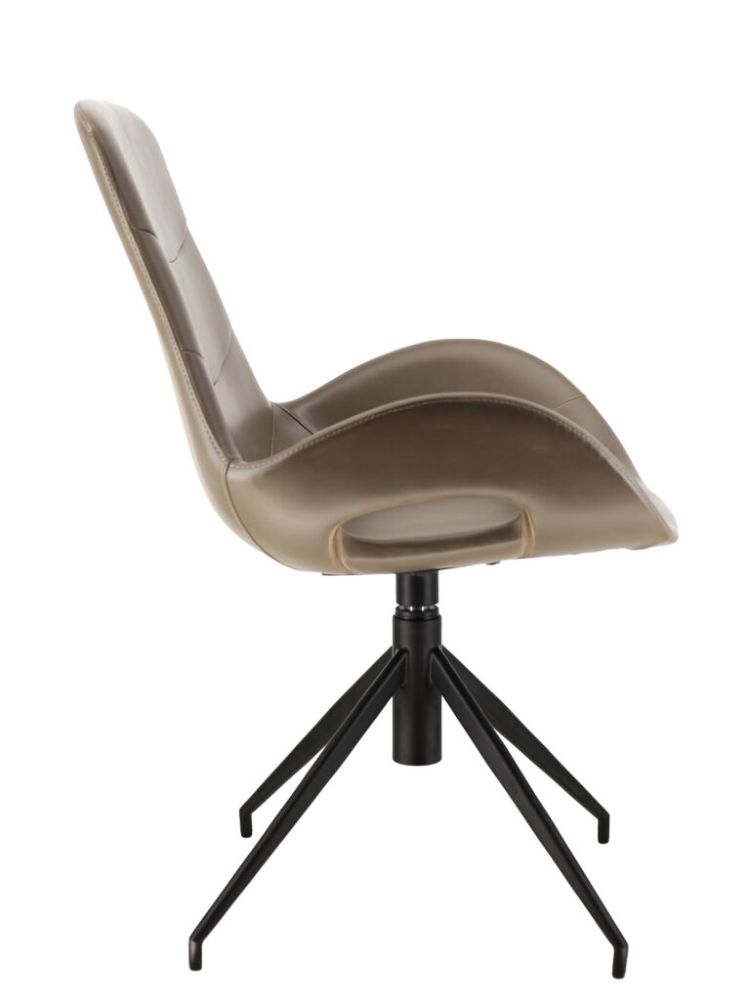 Стул Everprof Freedom Экокожа Серый