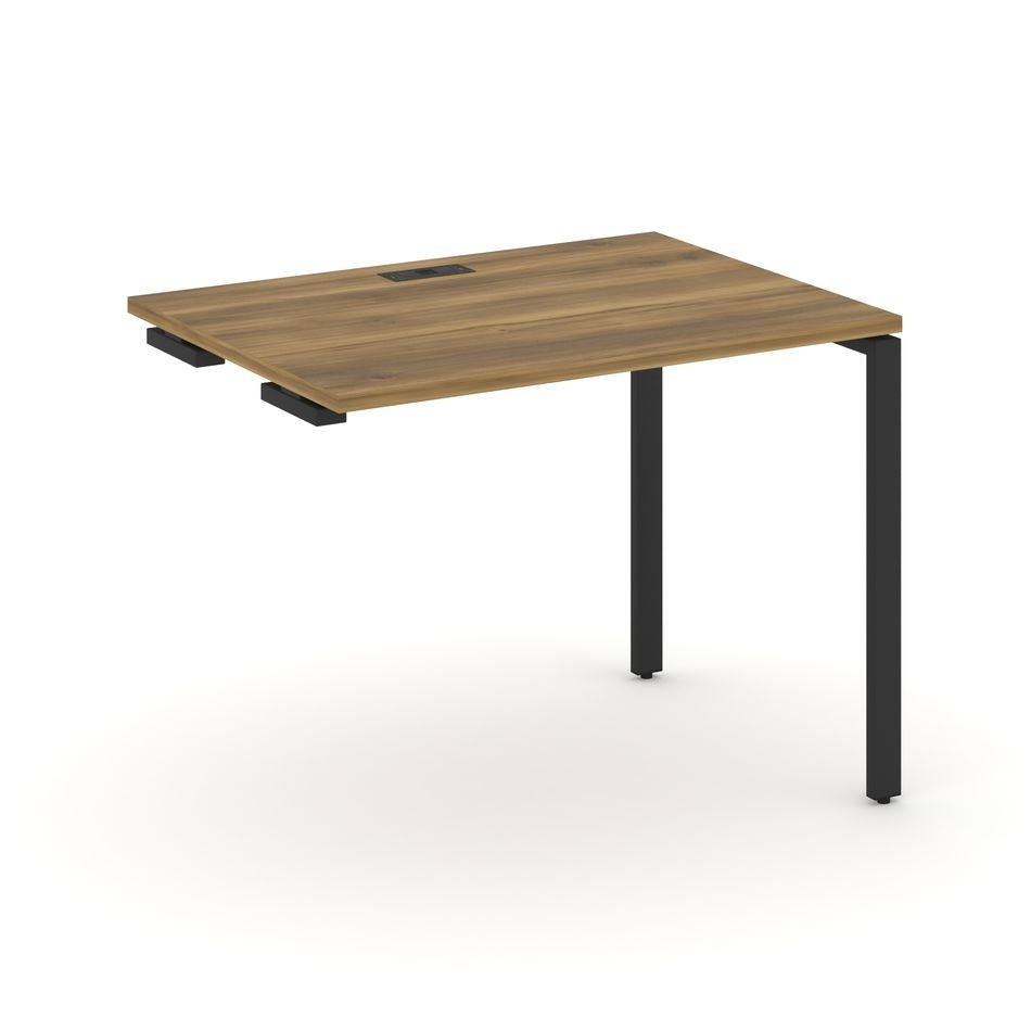 Стол приставка к опорным тумбам/шкафам CONCEPT CN.OSPR-001 Сандал Янтарный Черный