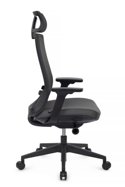 Кресло Forum CH-312A Черный пластик/Серый