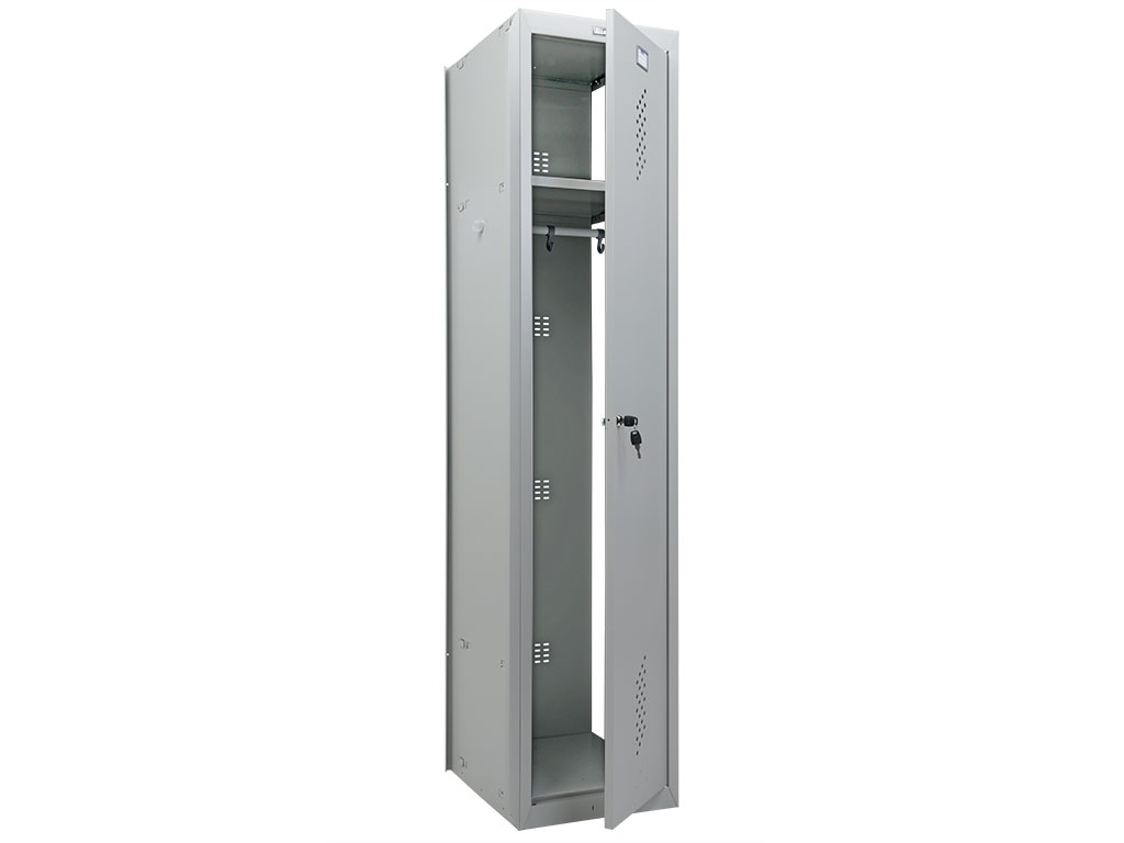 Шкаф для раздевалок ПРАКТИК усиленный МЛ 01-40 дополнительный модуль (ЛС-001-40) / ML (LS-001-40)