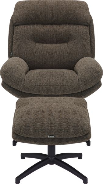 Кресло-реклайнер Everprof Kiwi Ткань Темно-коричневый