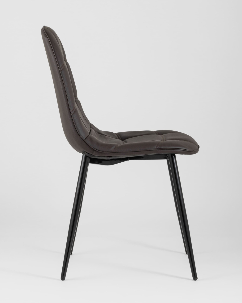 Стул Тейлор экокожа Тёмно-коричневый