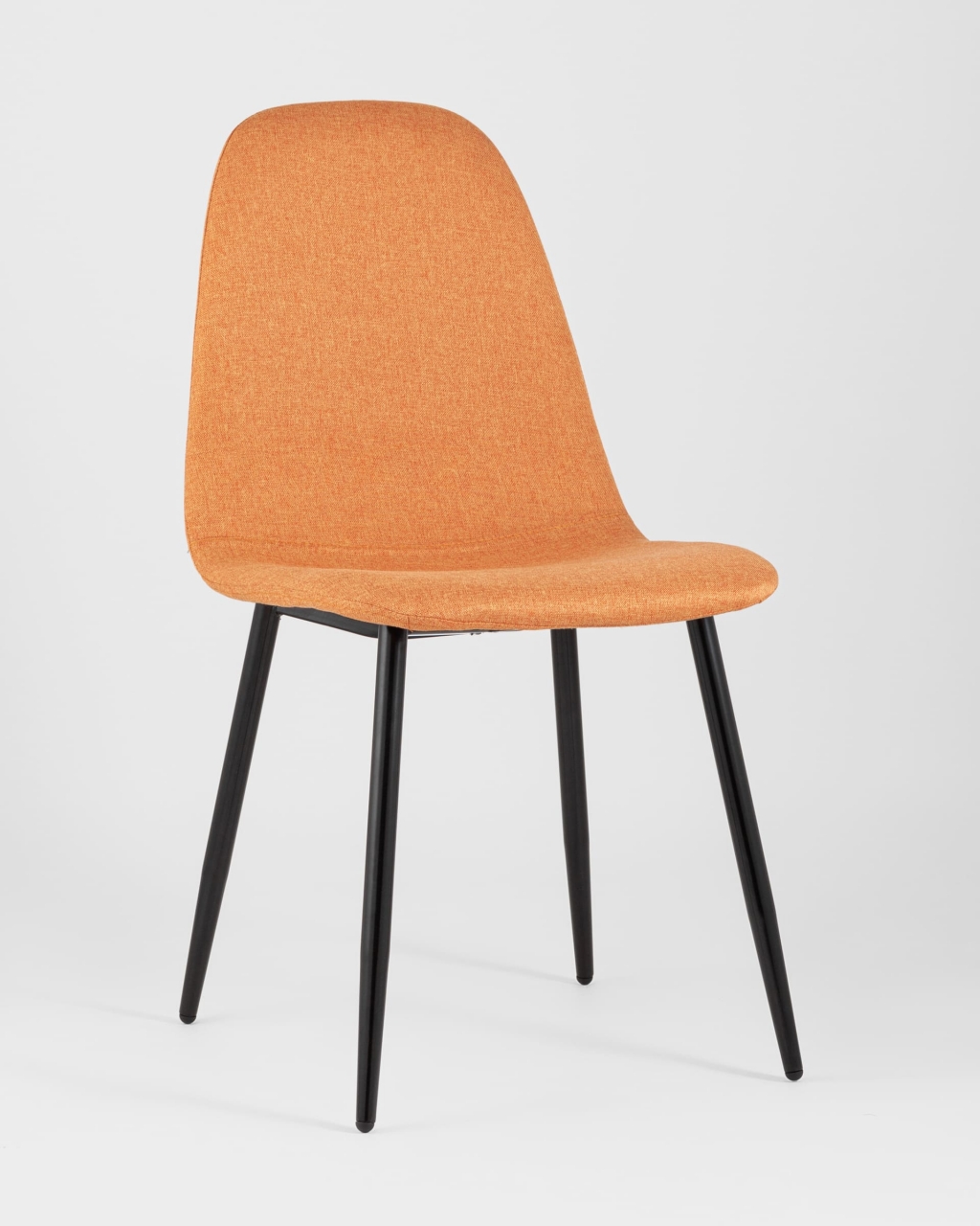 Стул Норман рогожка Оранжевый