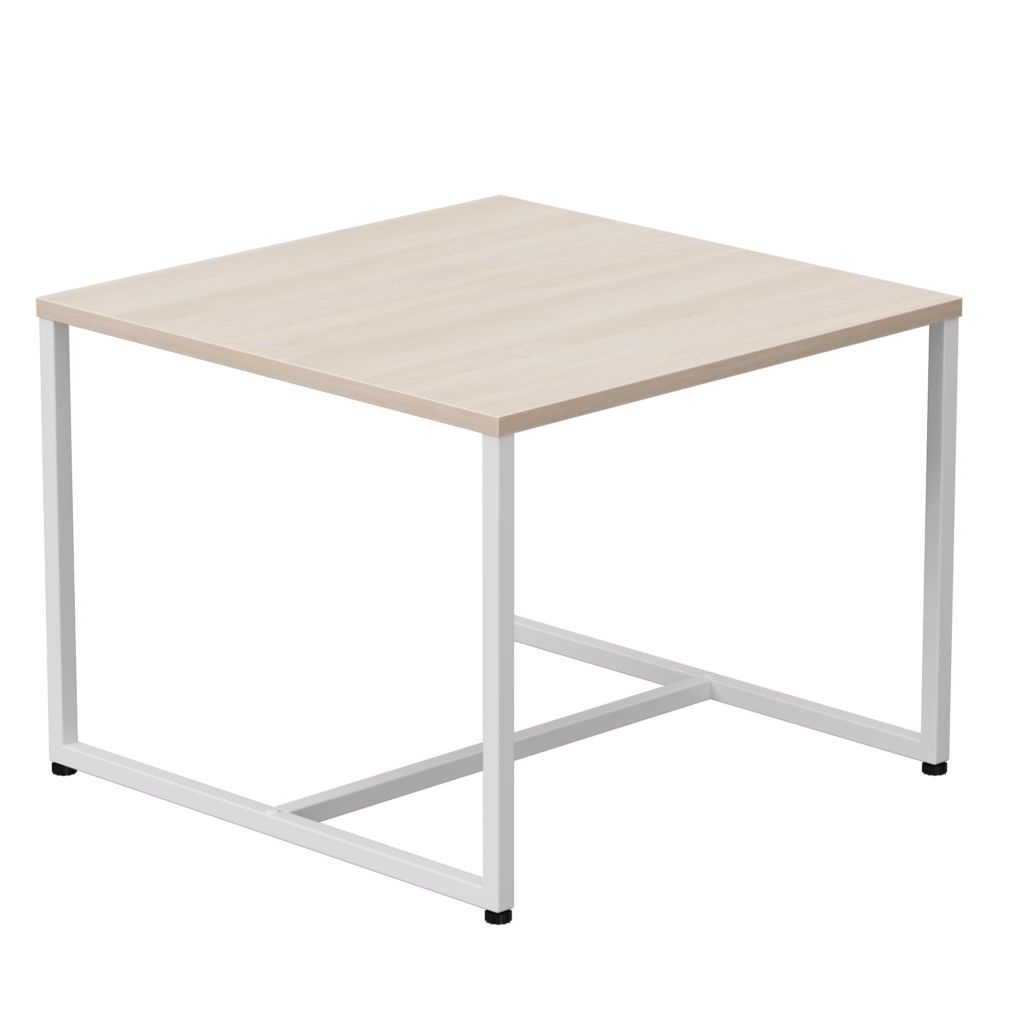 Стол журнальный Everprof EVO 254S024 Дуб Соната Белый