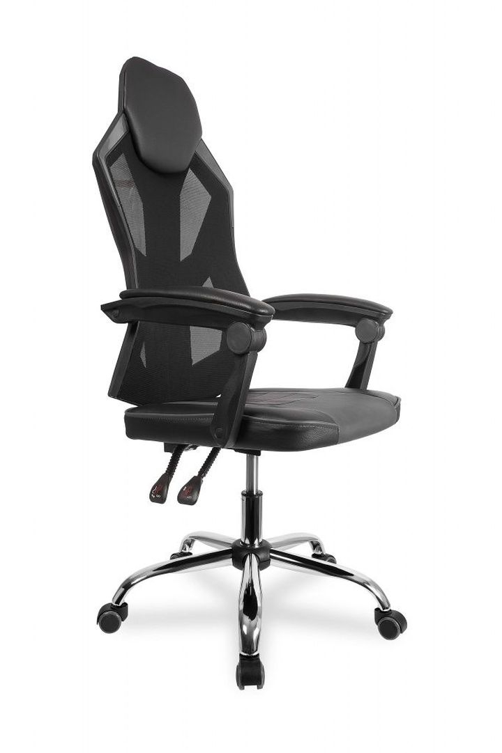 Кожаное компьютерное кресло CLG-802 LXH Black