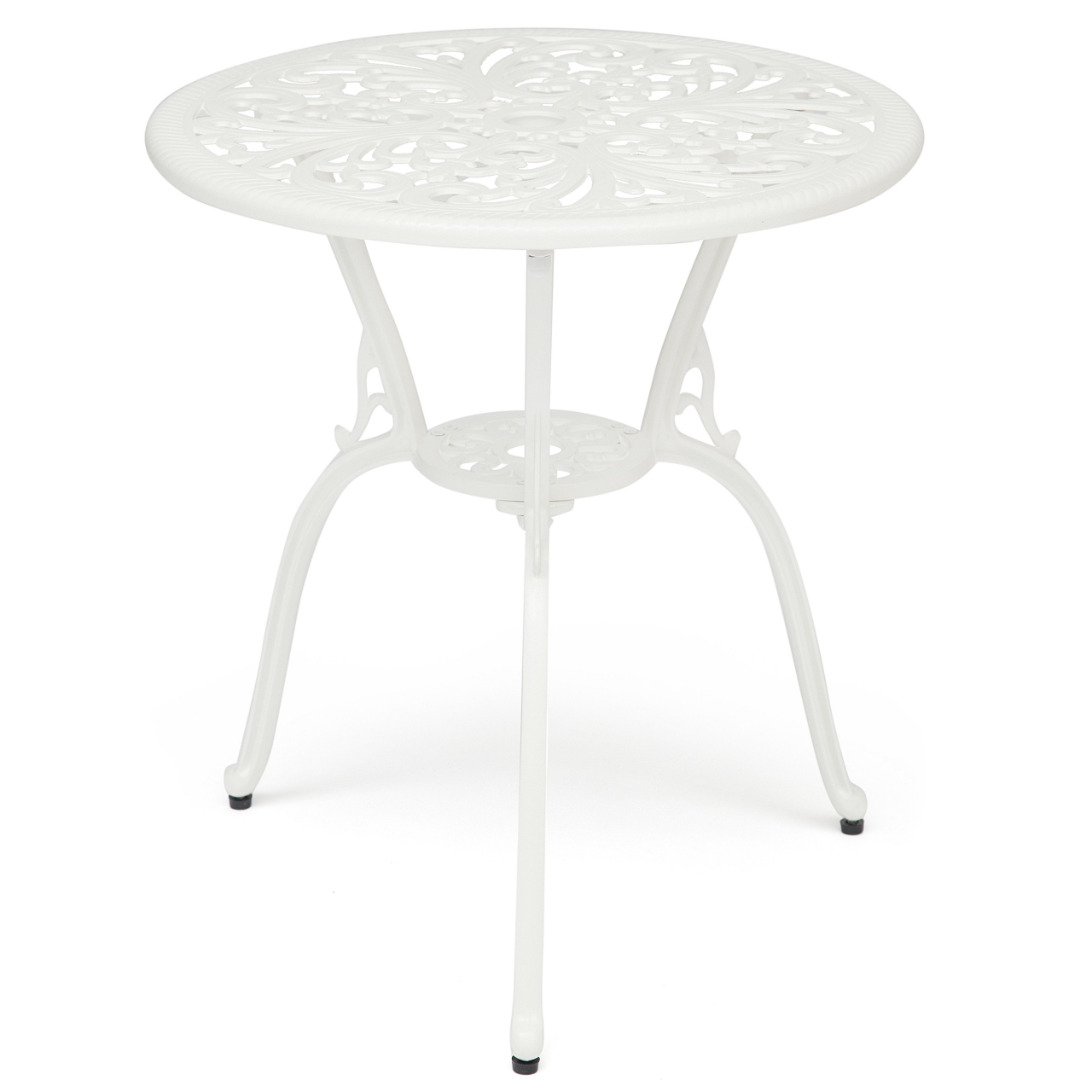 Комплект Secret De Maison Romance (стол +2 стула) алюминиевый сплав, D60/H67, 53х41х89см, butter white