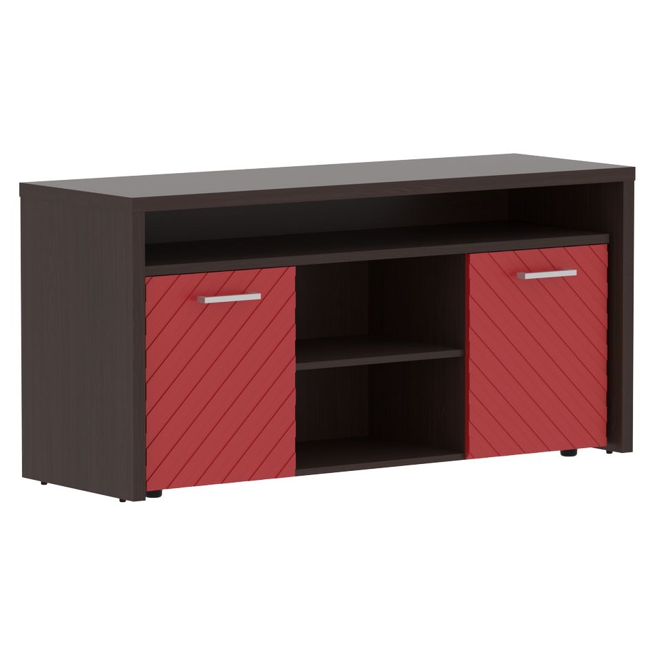 Тумба с фригобаром Torr LUX TLTF-3D Венге Магия Красный