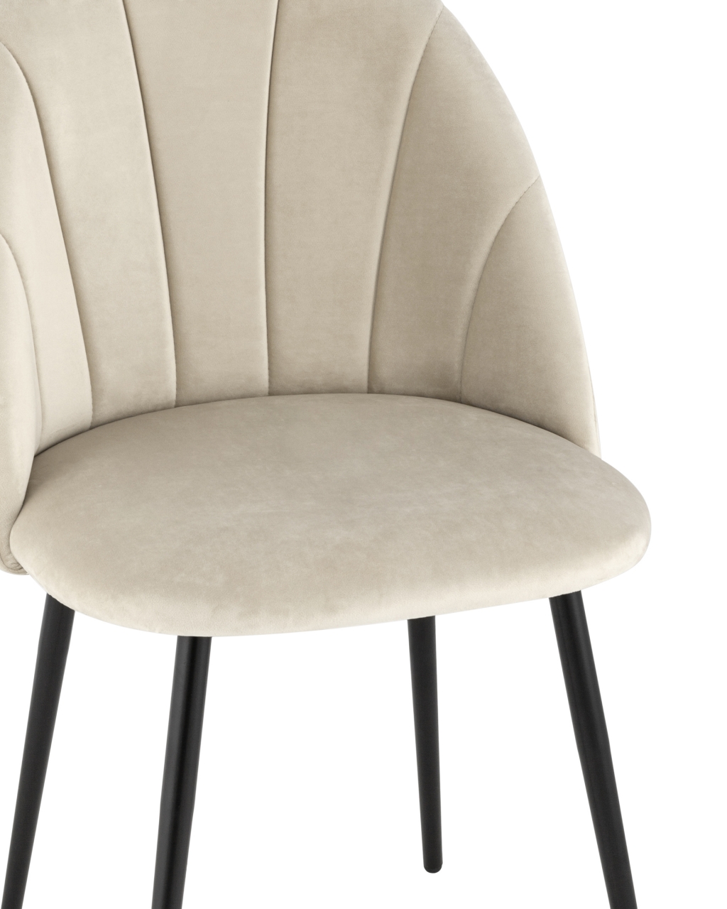 Стул Логан NEW велюр Бежевый