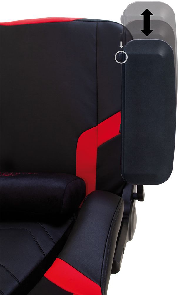 Геймерское кресло HEXTER XR Red