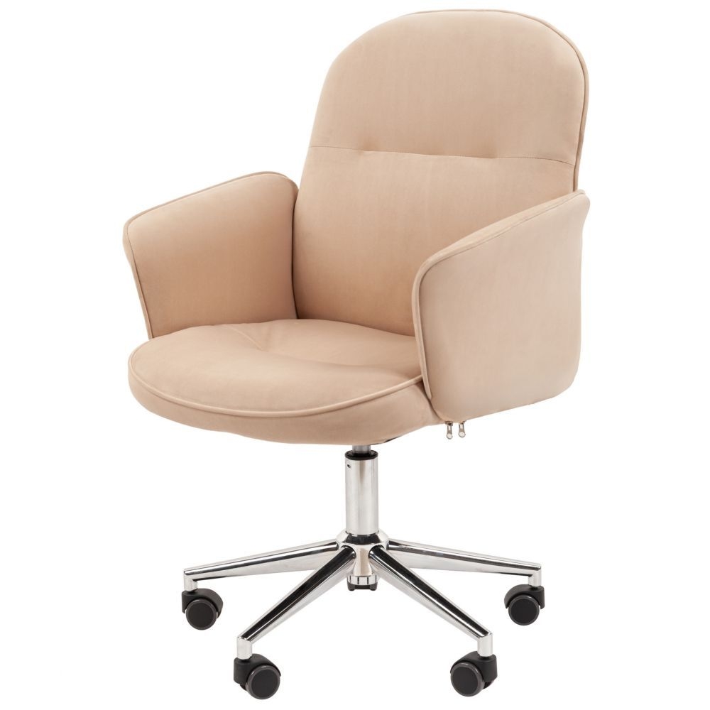 Офисное кресло CHAIRMAN ДОМ (Home) 130 велюр Бежевый