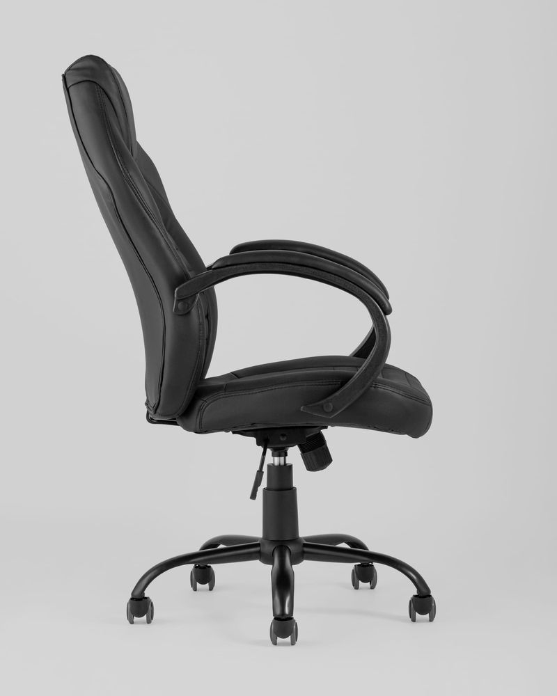 Геймерское кресло TopChairs Racer Midi Черный