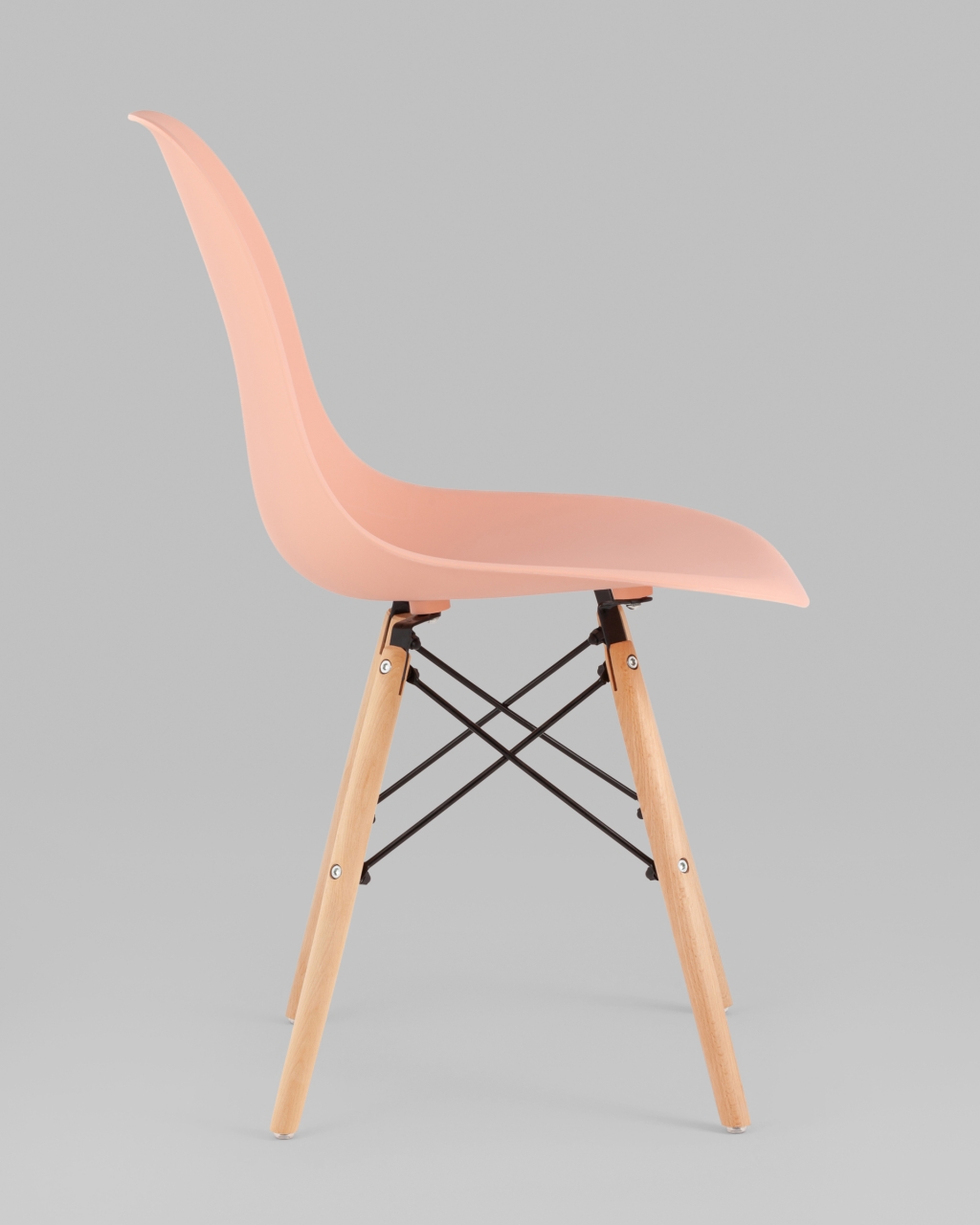 Стул Еамес Стйле ДСВ персиковый 4 шт. комплект (разборный каркас) / Eames Style DSW