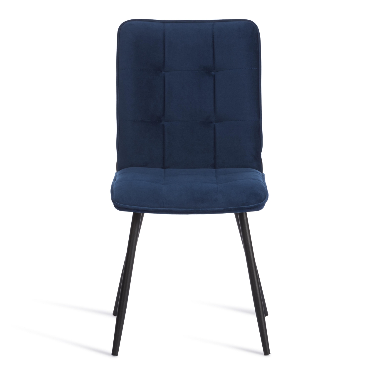 Стул обеденный Bari велюр, 46х55х89, Blue (синий)