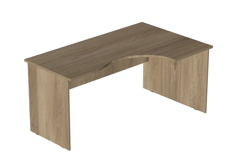 Стол компьютерный угловой Р.СКУ-16 (правый) Ясень темный