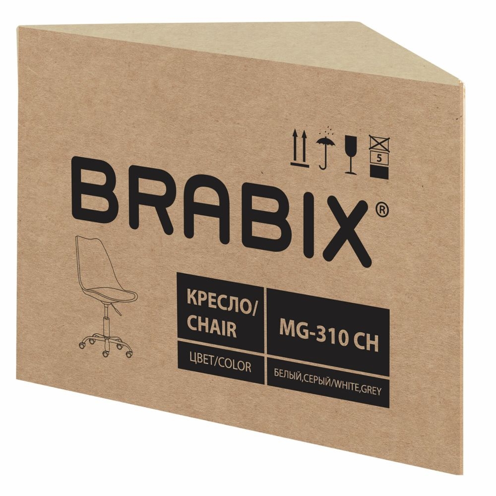 Офисное кресло БРАБИКС Еамес МГ-310 CХ ткань Серый / BRABIX Eames MG-310 CH