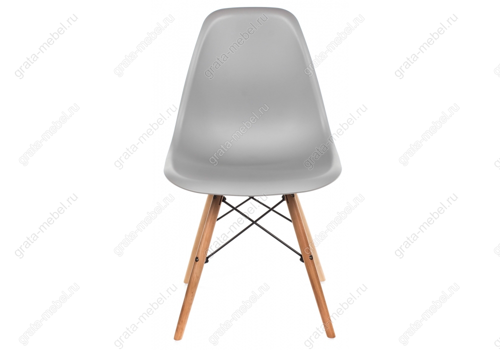 Стул деревянный Eames PC-015 grey