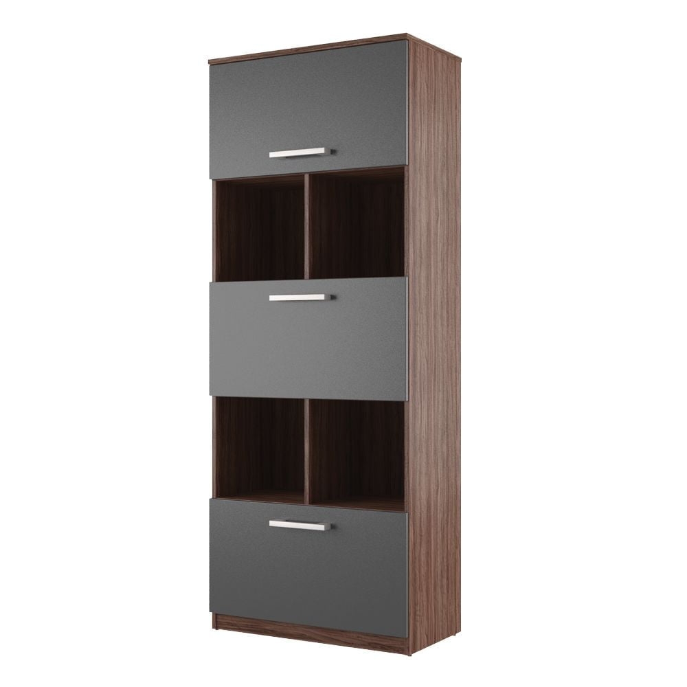 Шкаф для бумаг FOT30452004 Дезира тёмная/Антрацит