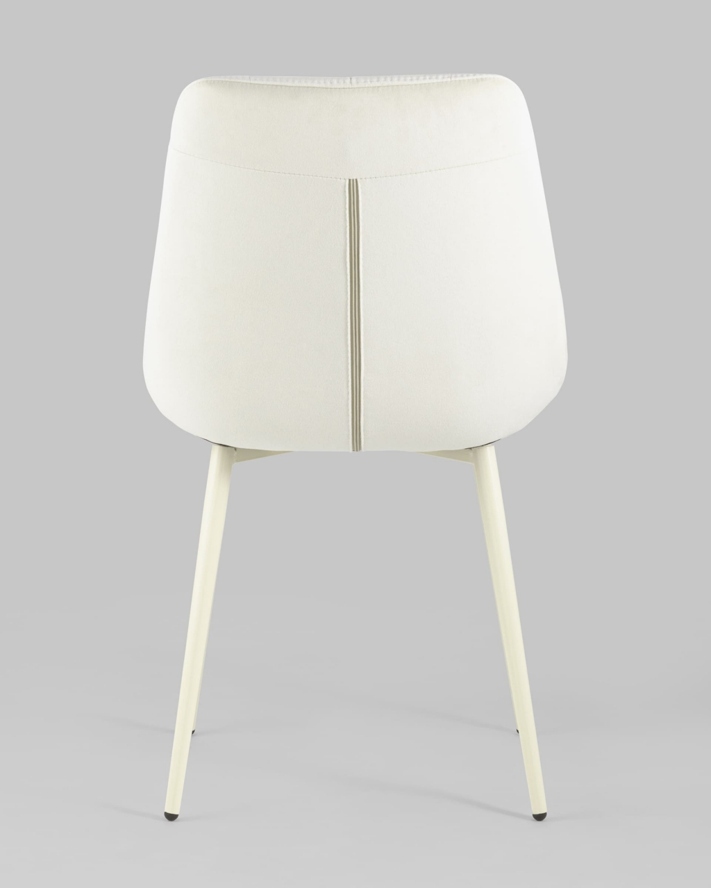 Стул Флекс кремовые ножки велюр Бежевый