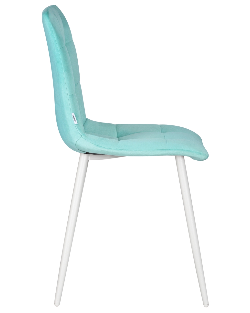 Стул обеденный DOBRIN CHILLY (Мятный Holland 50, основание белое) 4 шт