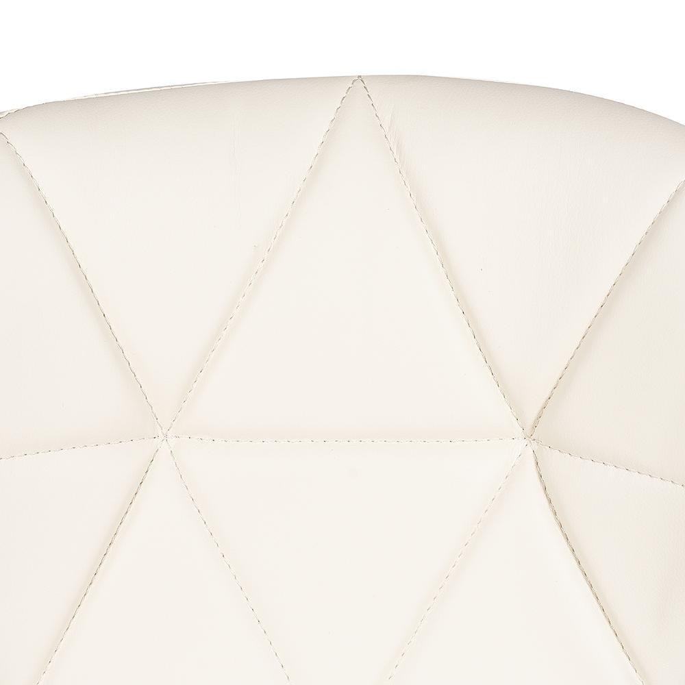 Стул STUTTGART (mod. 74) дерево береза/металл/экокожа, 42 х 52 х 72 х 45 см, слоновая кость /бук