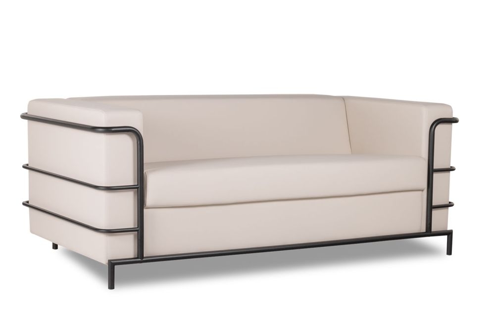 Диван трехместный Аполло 2.0 (3Д) Кремово-белый Euroline 907