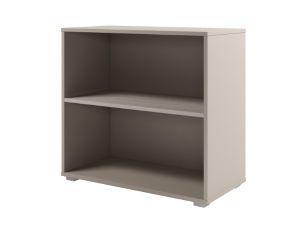 Стеллаж низкий широкий D-65 Акация Морава/Кашемир